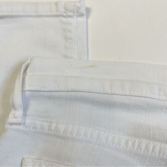 Current/Elliott The  Stiletto in Dirty White with Embroidery Sz 26 - Picture 16 of 16